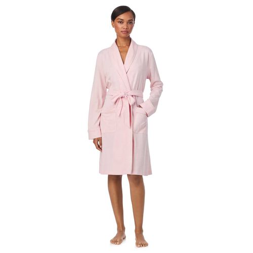 Lauren Ralph Lauren Cotton Jacquard L/S Shawl Collar Robe